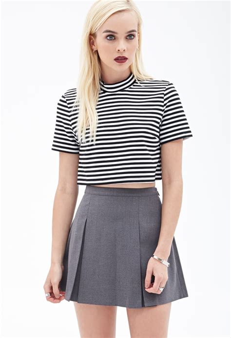 forever 21 mini skirt|forever 21 pleated skirt mini.